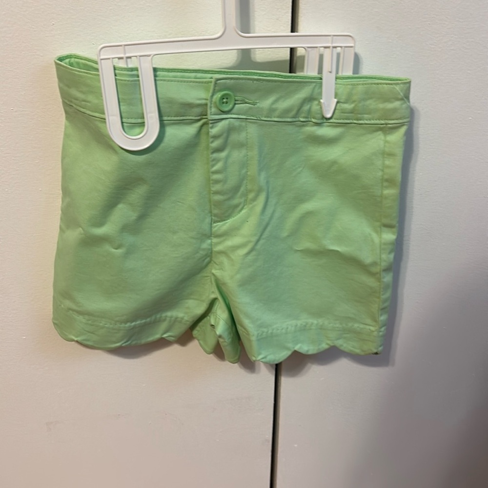 Girls Scalloped Shorts